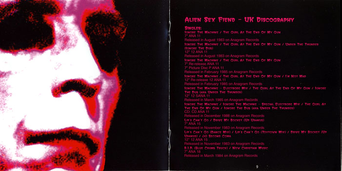 MONOKROM PHOTOS Alien Sex Fiend R I P